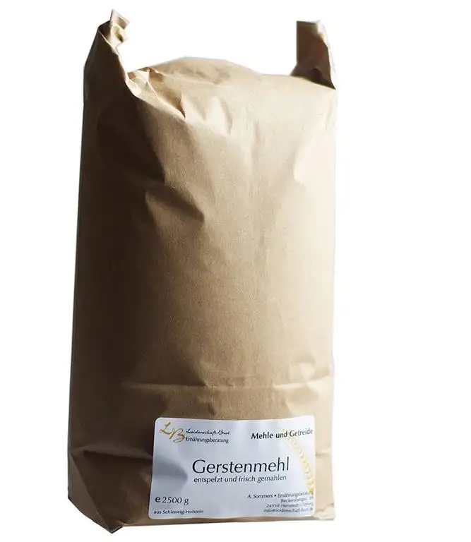 2,5 kg Gerstenmehl, vollkorn, frisch gemahlen