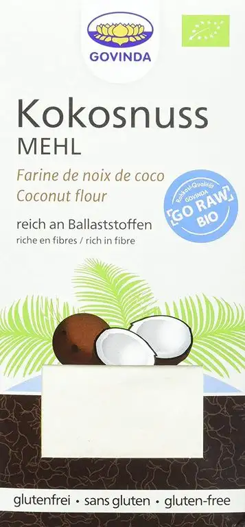 Govinda Kokosmehl, 1er Pack (1 x 350 g Karton) - Bio