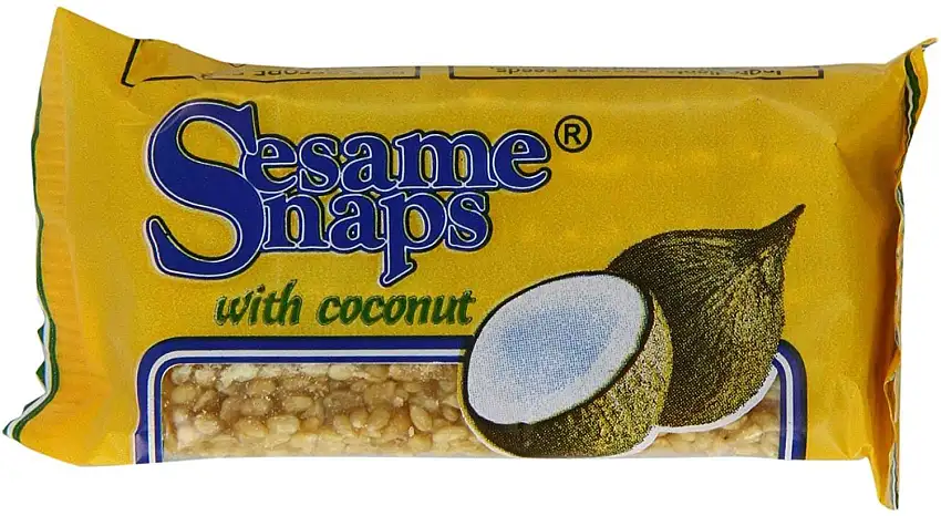 Sesam Snaps mit Kokosnuss - 30g - 8er-Packung