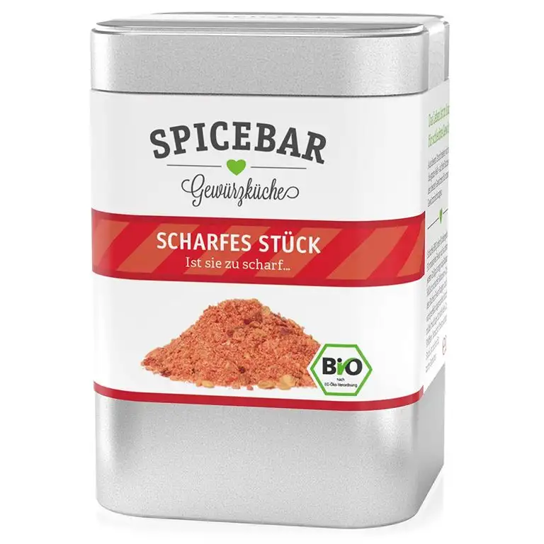 Spicebar Scharfes Stück, feurig-scharf und würzig in Bio Qualität (1 x 60g)