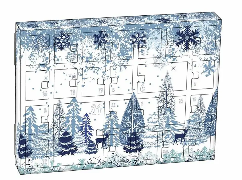 Adventskalender „Wonderful Christmas“ im Querformat - Adventskalender „Wonderful Christmas“ im Querformat