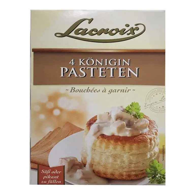 Lacroix 4 Königin Pasteten (100g)