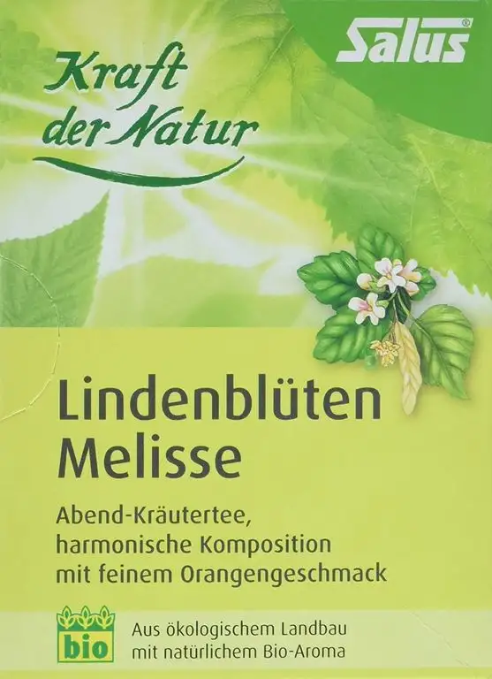 Salus Lindenblüten Melisse Kräutertee, 3er Pack (3 x 27 g)