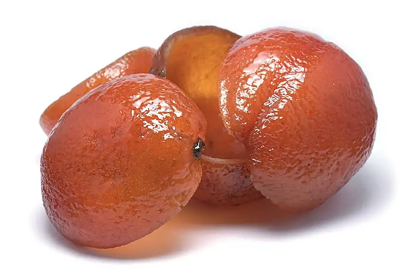 Orangeat in 1/2 Schalen, traditionell nach italienischem Rezept - in Italien hergestellt, Backzutat für Gebäck & Stollen - 500g