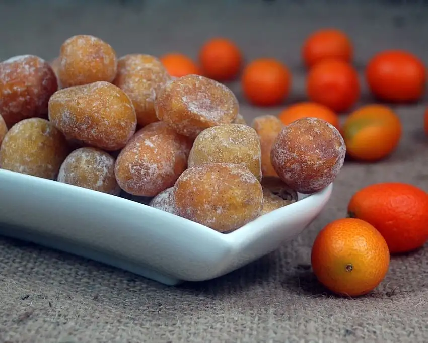 Naturix24 -Kumquats, Zwergorangen kandiert - 1 Kg