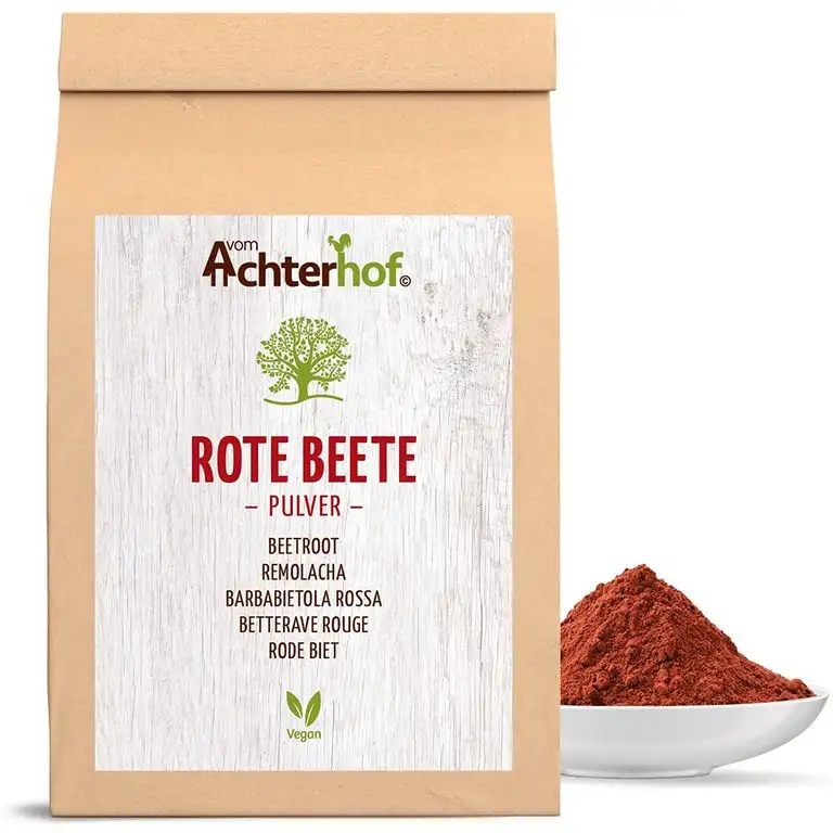 100 g Rote Beete Pulver getrocknet gemahlen zum Kochen oder Färben natürlich vom-Achterhof
