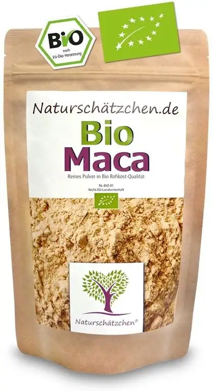 Bio Maca Pulver (Macapulver) in geprüfter Bio-Qualität (DE-ÖKO-022) (1x 250g)