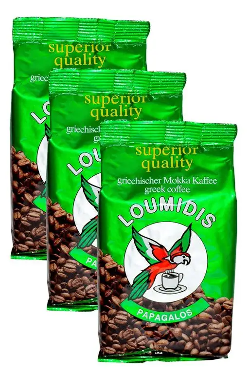 Griechischer Mokka Kaffee Loumidis, Sparpaket (3 x 194g)