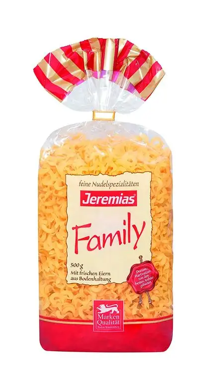 Jeremias Wellenspätzle, Family Frischei-Nudeln, 4er Pack (4 x 500 g Beutel)