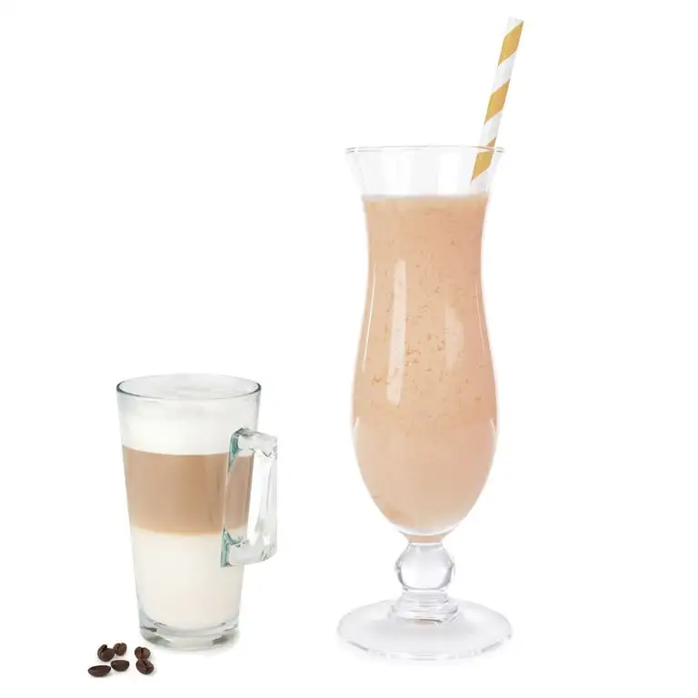 Latte Macchiato Molkepulver Luxofit mit L-Carnitin Protein angereichert Aspartamfreier Wellnessdrink (333 g)