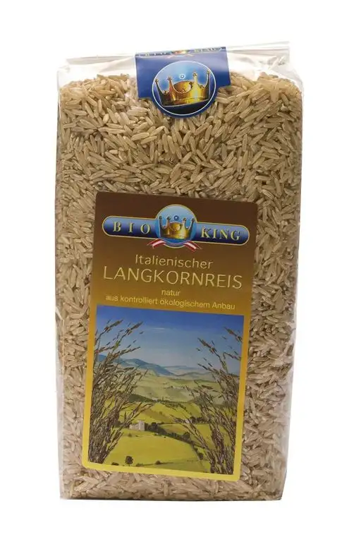 BioKing 4x 1000g italienischer Bio LANGKORNREIS natur, ungeschält (EUR 4,79 / kg)