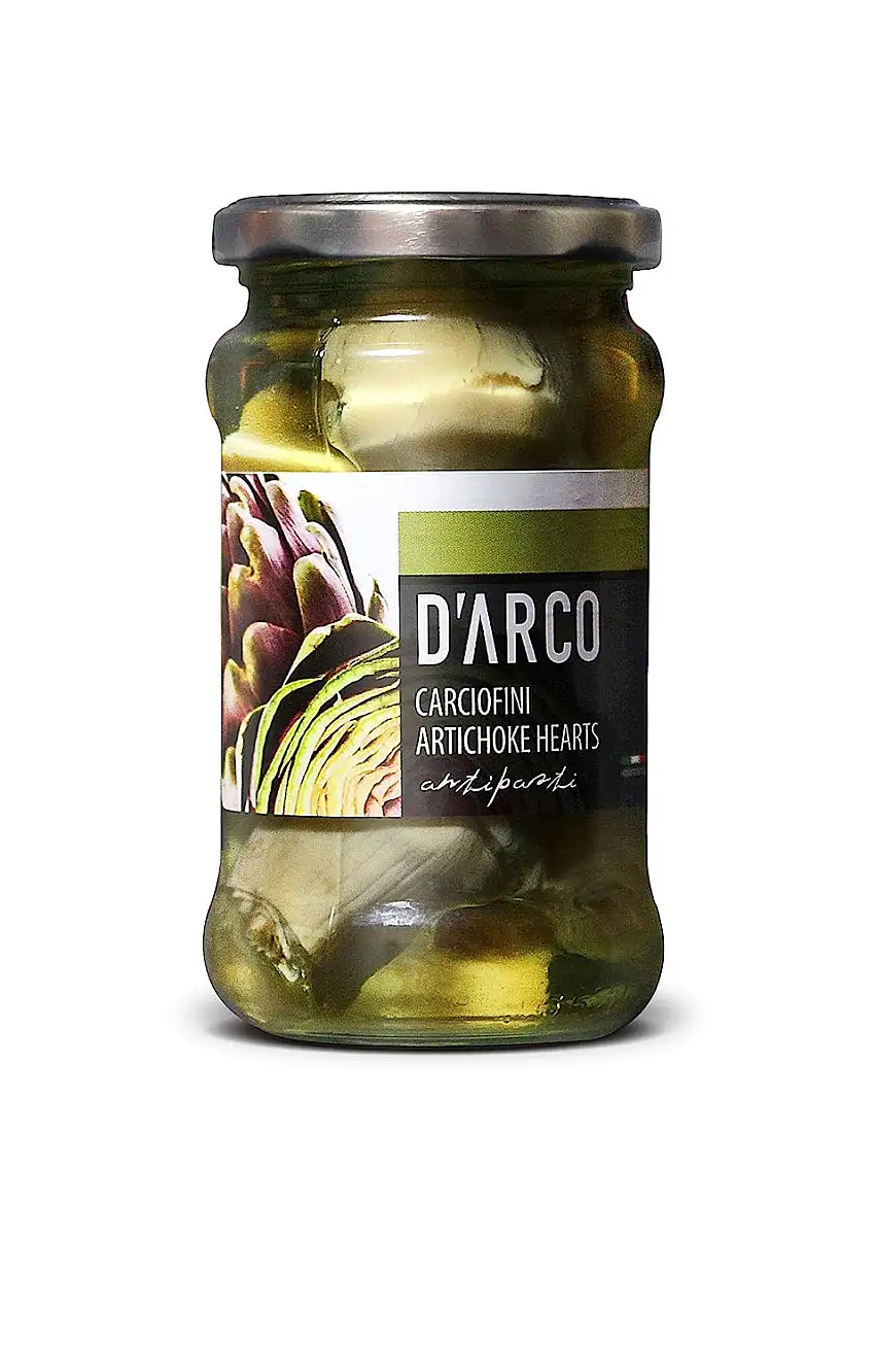 D’Arco Artischocken-Herzen in öl (280g)