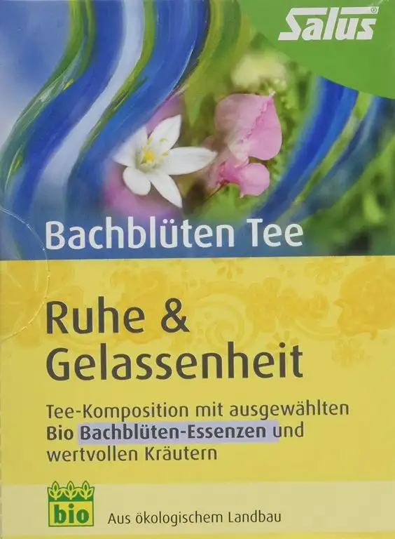 Salus Bachblüten-Tee Ruhe und Gelassenheit Bio 15 FBung (1 x 30 g)