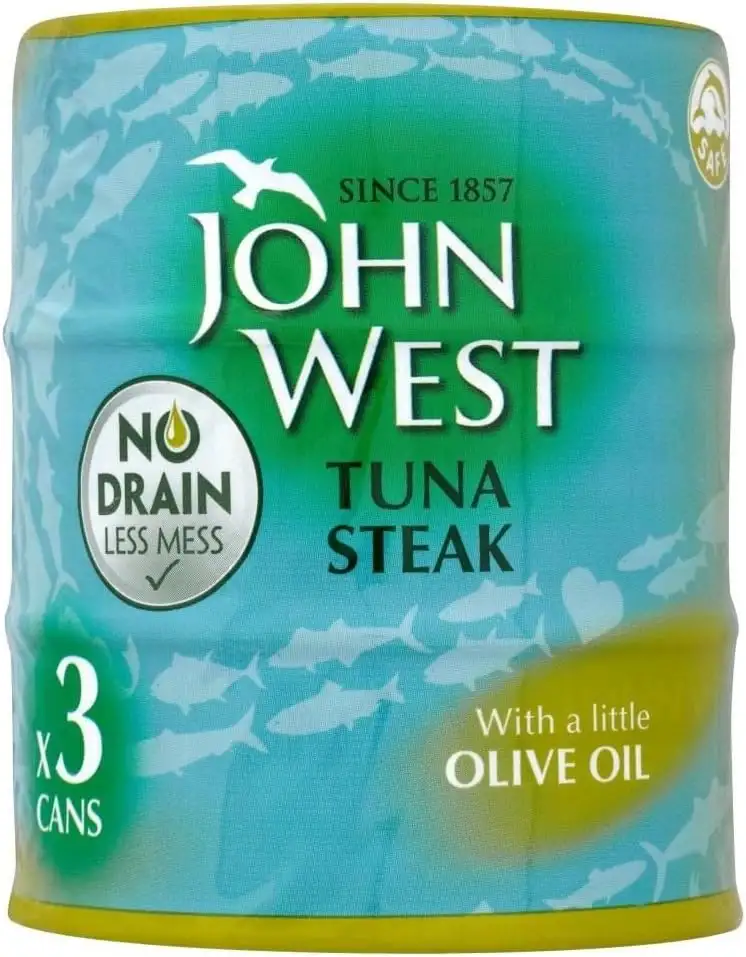 John West Thunfischsteak In Olivenöl Keine Ablauf (3X120G)