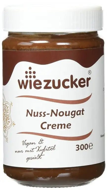 Wiezucker Nuss-Schokocreme Xylit, 1er Pack (1 x 300 g)