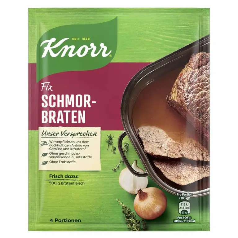 Knorr Fix Schmorbraten, 4 Portionen, 41 g