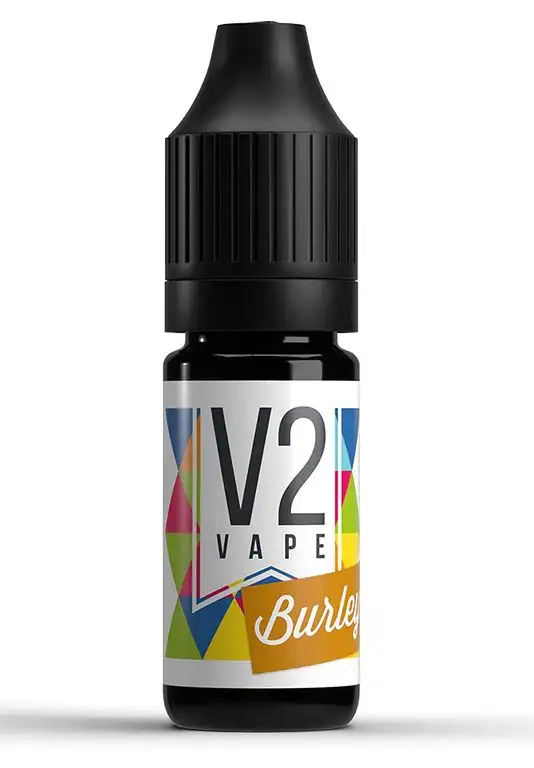 V2 Vape Burley Tabak AROMA / KONZENTRAT hochdosiertes Premium Lebensmittel-Aroma zum selber mischen von E-Liquid / Liquid-Base für E-Zigarette und E-Shisha 10ml 0mg nikotinfrei