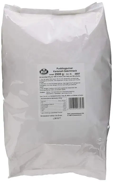 RUF Karamellpudding-Pulver Großpackung, 1er Pack (1 x 2500g)
