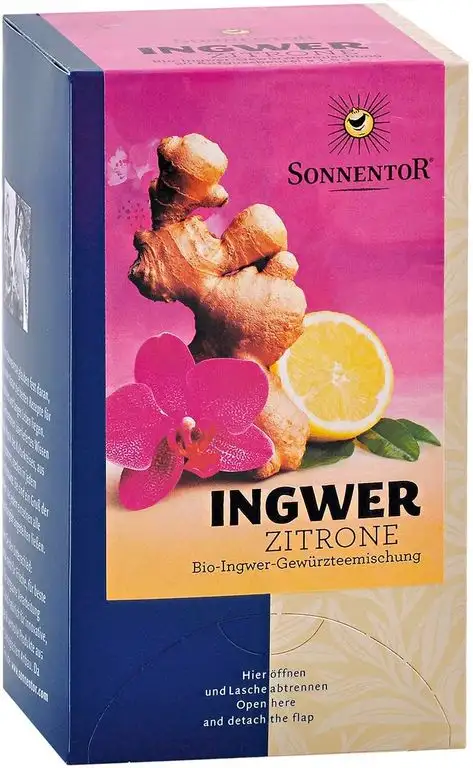 Sonnentor Bio Ingwer-Zitrone Tee bio (1 x 20 Btl)