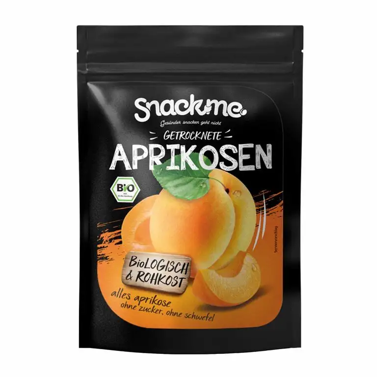 Bio getrocknete Trocken-Aprikosen Früchte Marillen getrocknet Trockenfrüchte Trockenobst Dörrobst Dörraprikosen 1kg / 1000g Rohkost ungeschwefelt ungezuckert zuckerfrei roh entsteint halal koscher