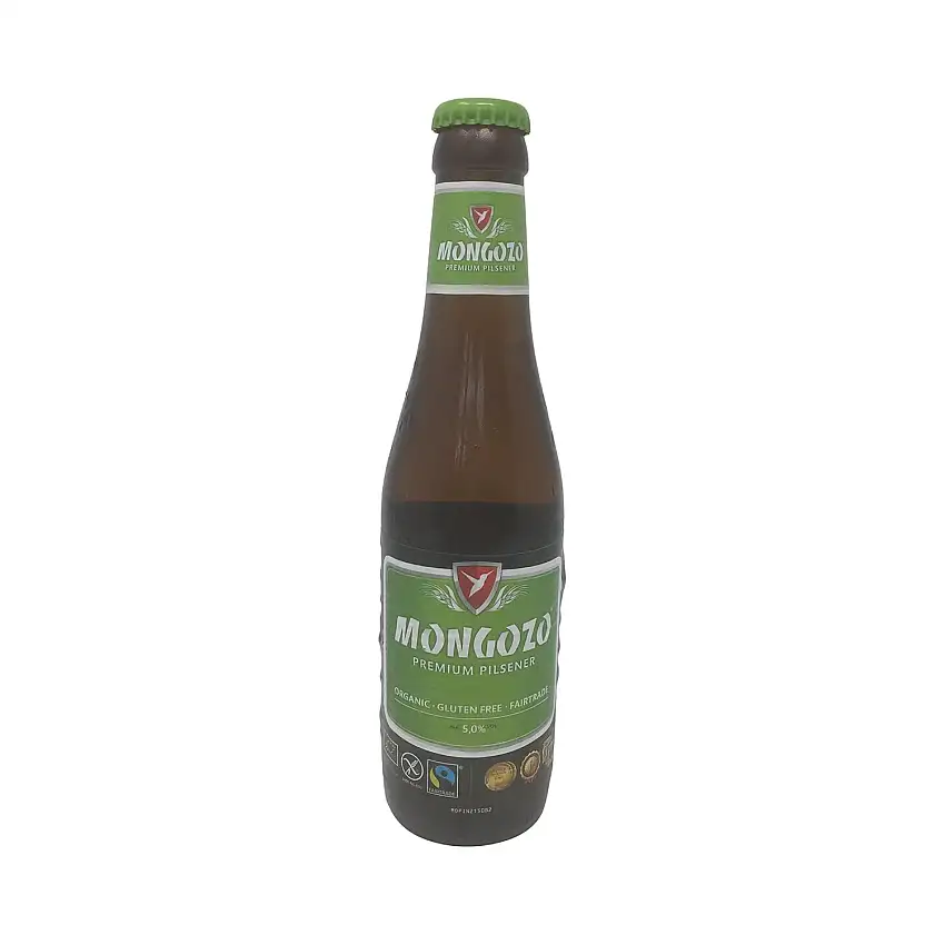 6 x Mongozo PILSENER - aus Ost Flandern - glutenfrei - 0,33l