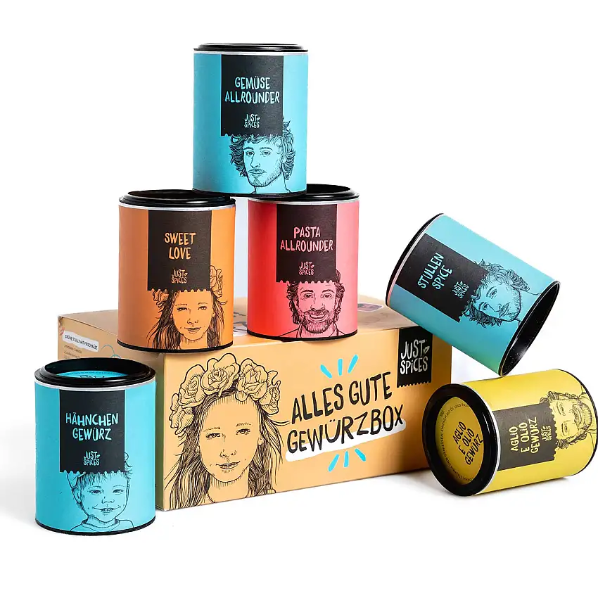 Just Spices Alles Gute Gewürzbox I Geschenkset für Deine Liebsten I Gewürzset zu besonderen Anlässen (2022)