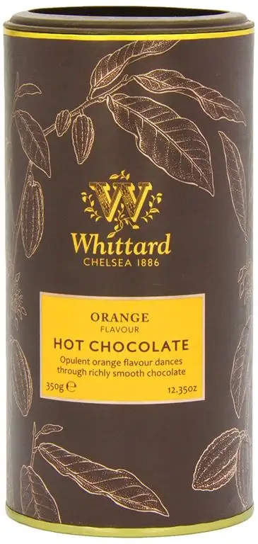 Whittard of Chelsea orange Hot Chocolate, 1er Pack (1 x 350 g)