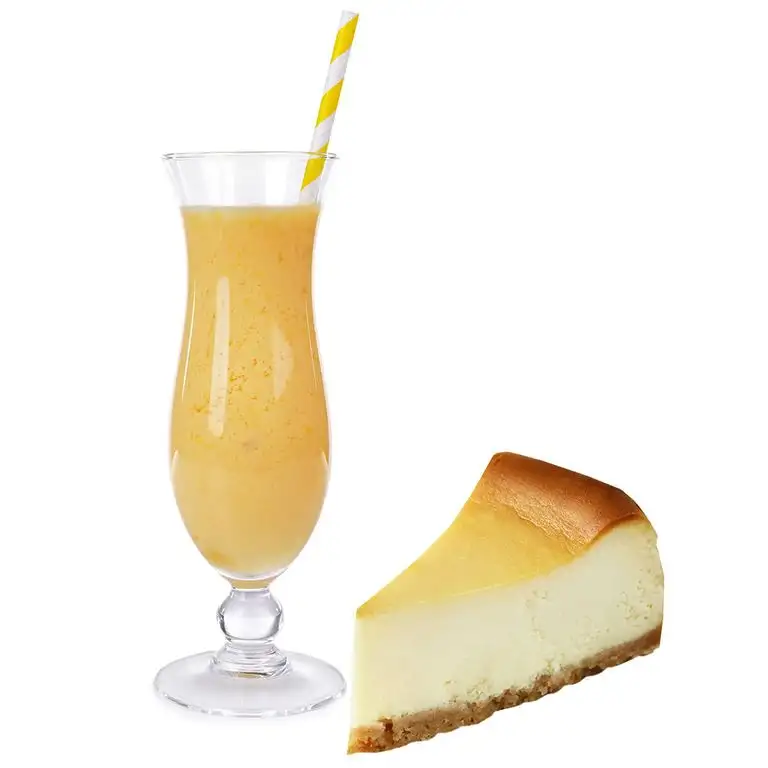 Cheesecake Geschmack Milchshake Pulver Gino Gelati zum Milchshakes selber machen (333 g)
