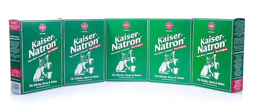 5x HOLSTE Kaiser Natron 250g Soda, Backen, kochen, waschen, reinigen Haus, Küche
