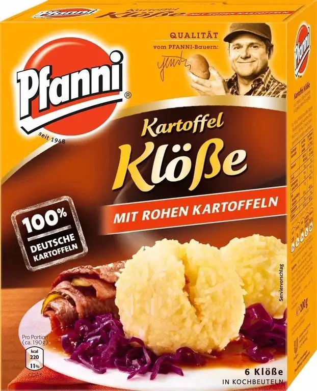 Pfanni Rohe Klöße