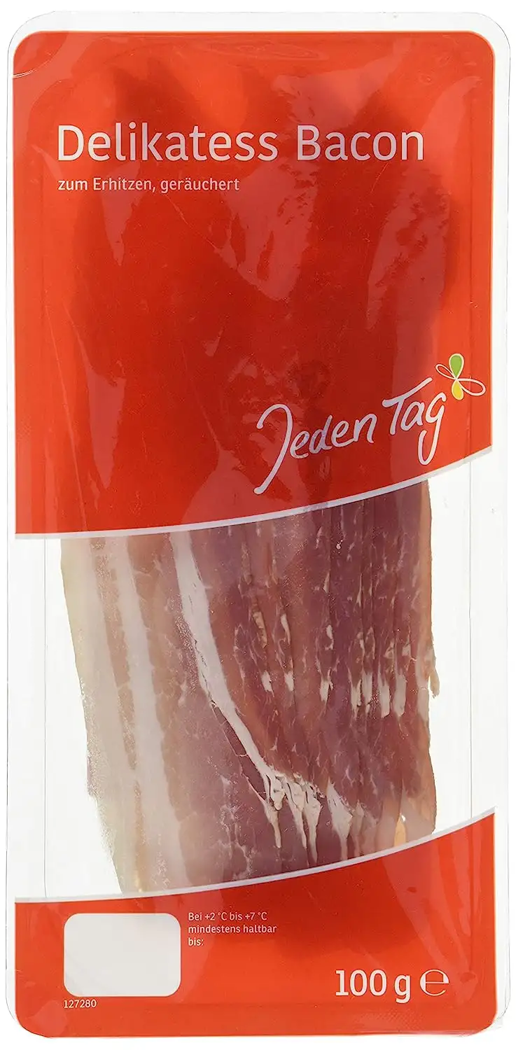 Jeden Tag Delikatess Bacon, 100 g