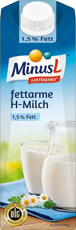 MinusL - H-Milch laktosefrei 1,5% - 1l