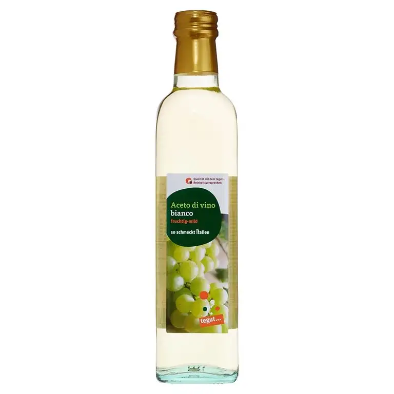 tegut... Weißweinessig - Aceto di vino bianco, 1 x 500 ml