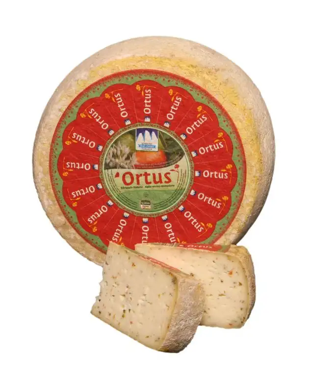 Tomaten-Bärlauchkäse Ortus Senn. Drei Zinnen ca. 500 gr.