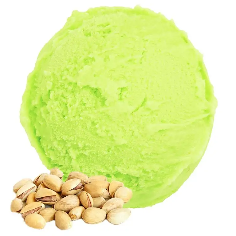 1 Kg Pistazien Geschmack Eispulver VEGAN - OHNE ZUCKER - LAKTOSEFREI - GLUTENFREI - FETTARM, auch für Diabetiker Milcheis Softeispulver Speiseeispulver Gino Gelati