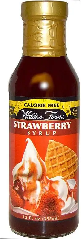 Walden Farms Strawberry Syrup, 1er Pack (1 x 355 ml)