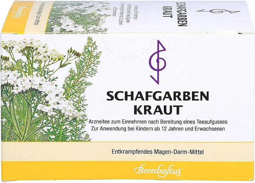 Bombastus Schafgarben Kraut Arzneitee, 20 St. Filterbeutel