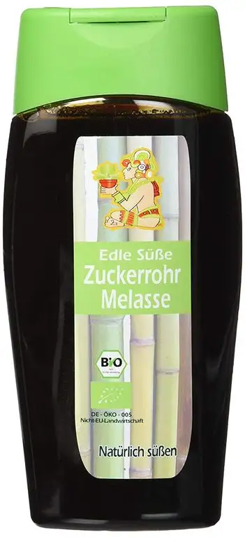 Eurovera Bio Zuckerrohr Melasse, 6er Pack (6 x 350 ml)