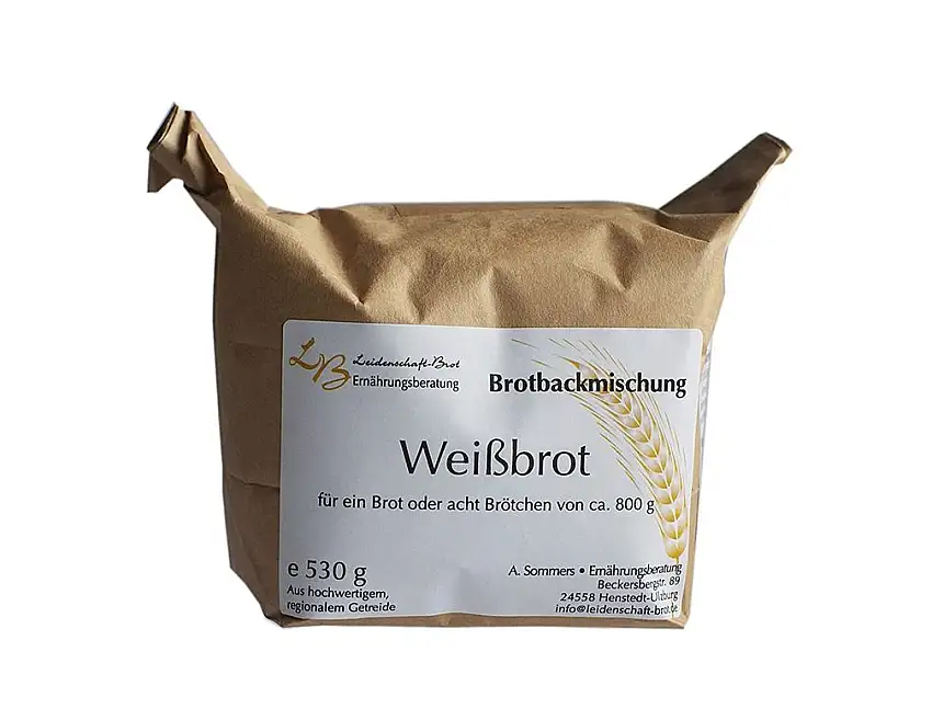 Leidenschaft-Brot - Brotbackmischung Weißbrot ca. 530 g
