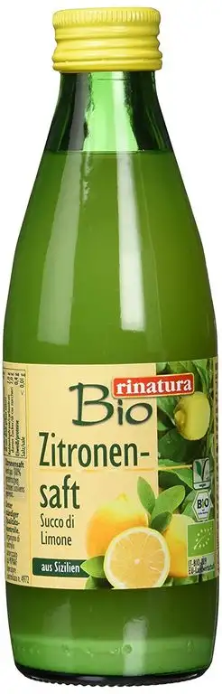 Bio rinatura Zitronensaft, 6er Pack (6 x 250 ml)