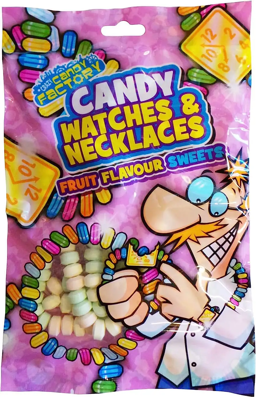 Harte Süßigkeiten Tasche für Halsketten und Uhren (2 Beutel im Lieferumfang enthalten)