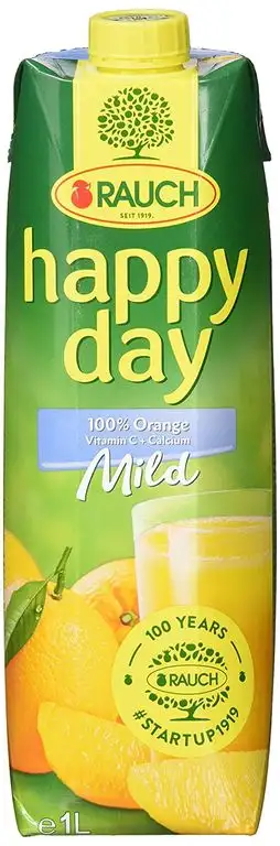 Rauch Happy Day Orange Mild+Ca, 6er Pack (6 x 1 l)
