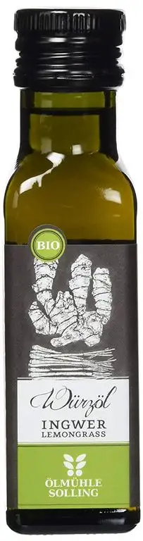 Ölmühle Solling Ingwer Lemongras Würzöl - kaltgepresst – 100ml – BIO