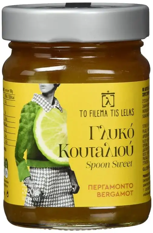 To Filema Tis Lelas Handgemachte Bergamotte in Sirup, 320 g
