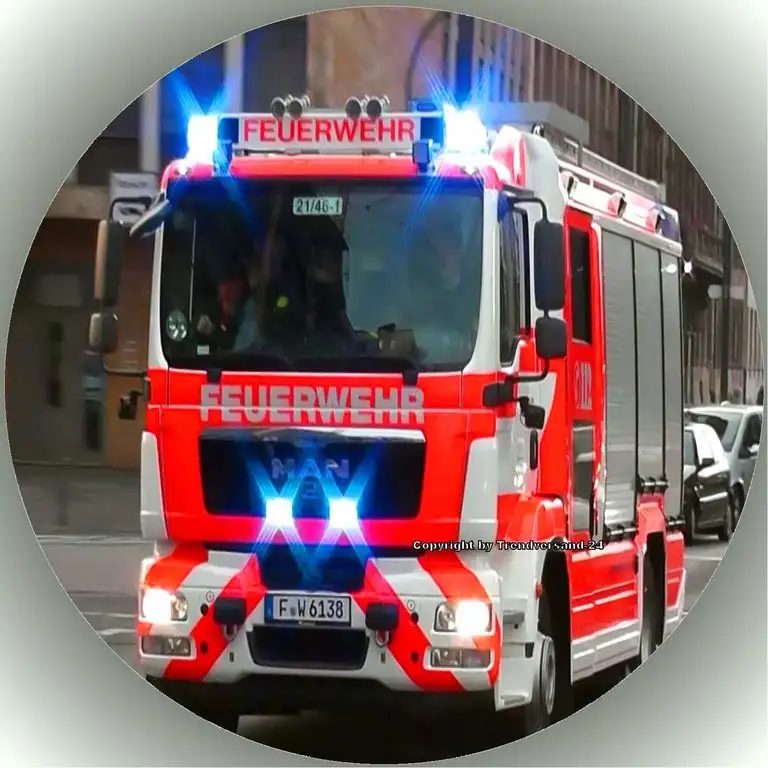 Premium Esspapier Tortenaufleger Feuerwehr AMA 6