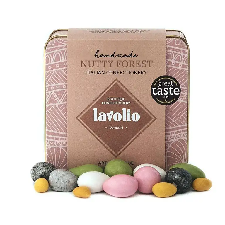 Lavolio Nutty Forest Konfekt in Geschenkdose (175 g)