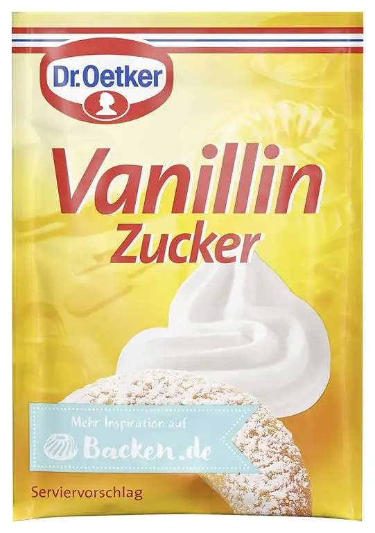 Dr. Oetker Vanillin Zucker, 12er Pack (12 x 80 g)
