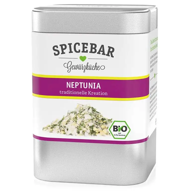 Spicebar Neptunia Fischgewürz, mit Zitronenschale und Dill, Bio (1 x 70g)