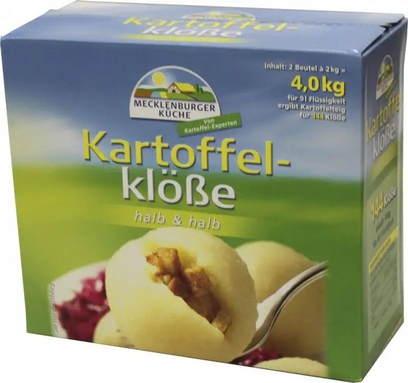 Mecklenburger Knödel halb + halb 2 x 2kg