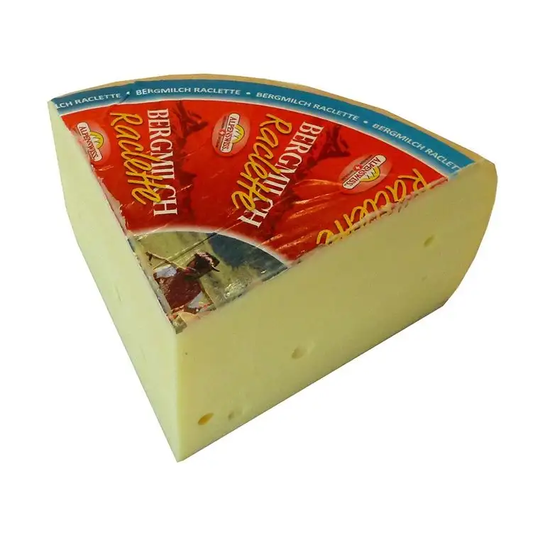 Raclette Käse aus der Schweiz (1.300 GR 1/4 Laib)